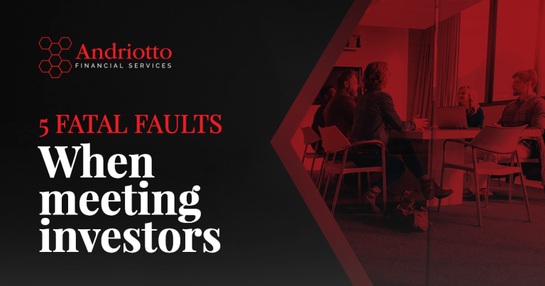 TOP 5 Fatal Fundraising Faults when meeting potential investors