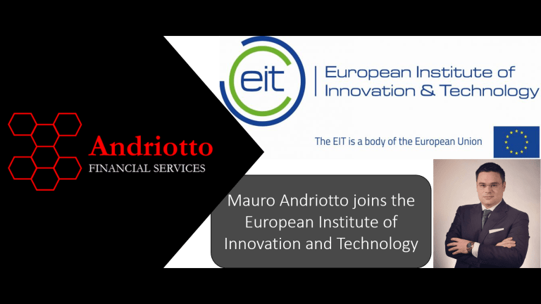 Founder Mauro Andriotto joins the EIT