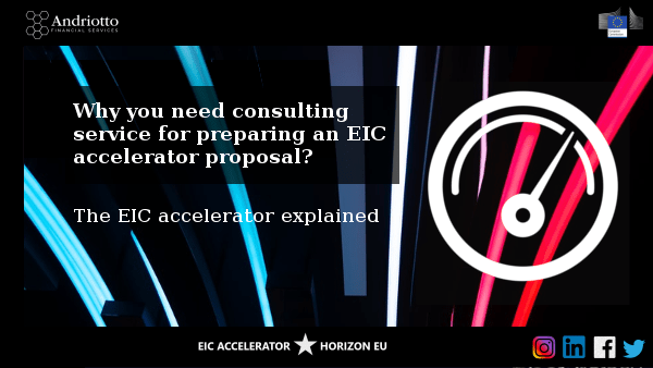 How can AFS consulting services help you craft a successful EIC Accelerator proposal