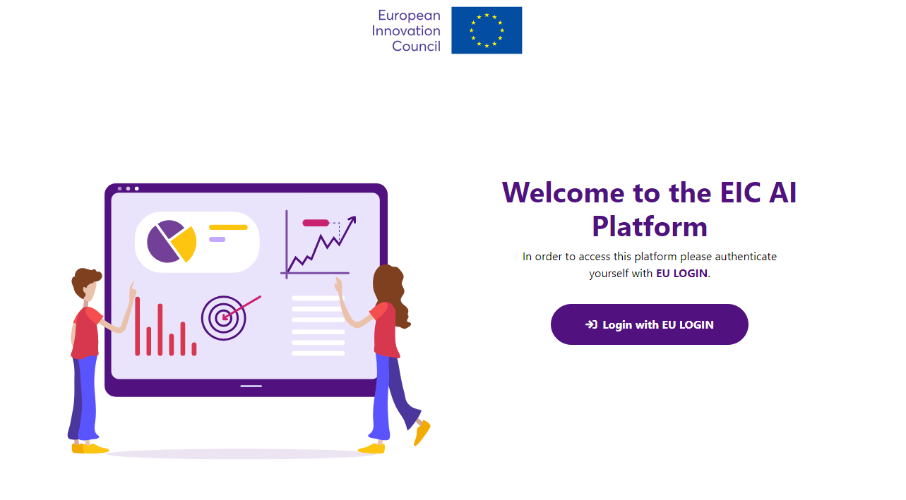"Welcome to the EIC AI Platform"