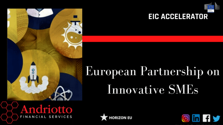 #HorizonEU: European Partnership on Innovative SMEs