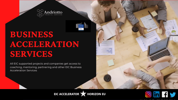 EIC: Business Acceleration Services