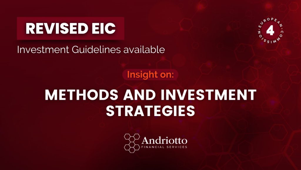 Revised EIC Investment Guidelines (2022) 4. METHODS AND INVESTMENT