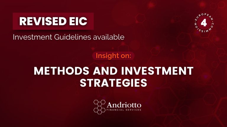 Revised EIC Investment Guidelines (2022): 4. METHODS AND INVESTMENT STRATEGIES